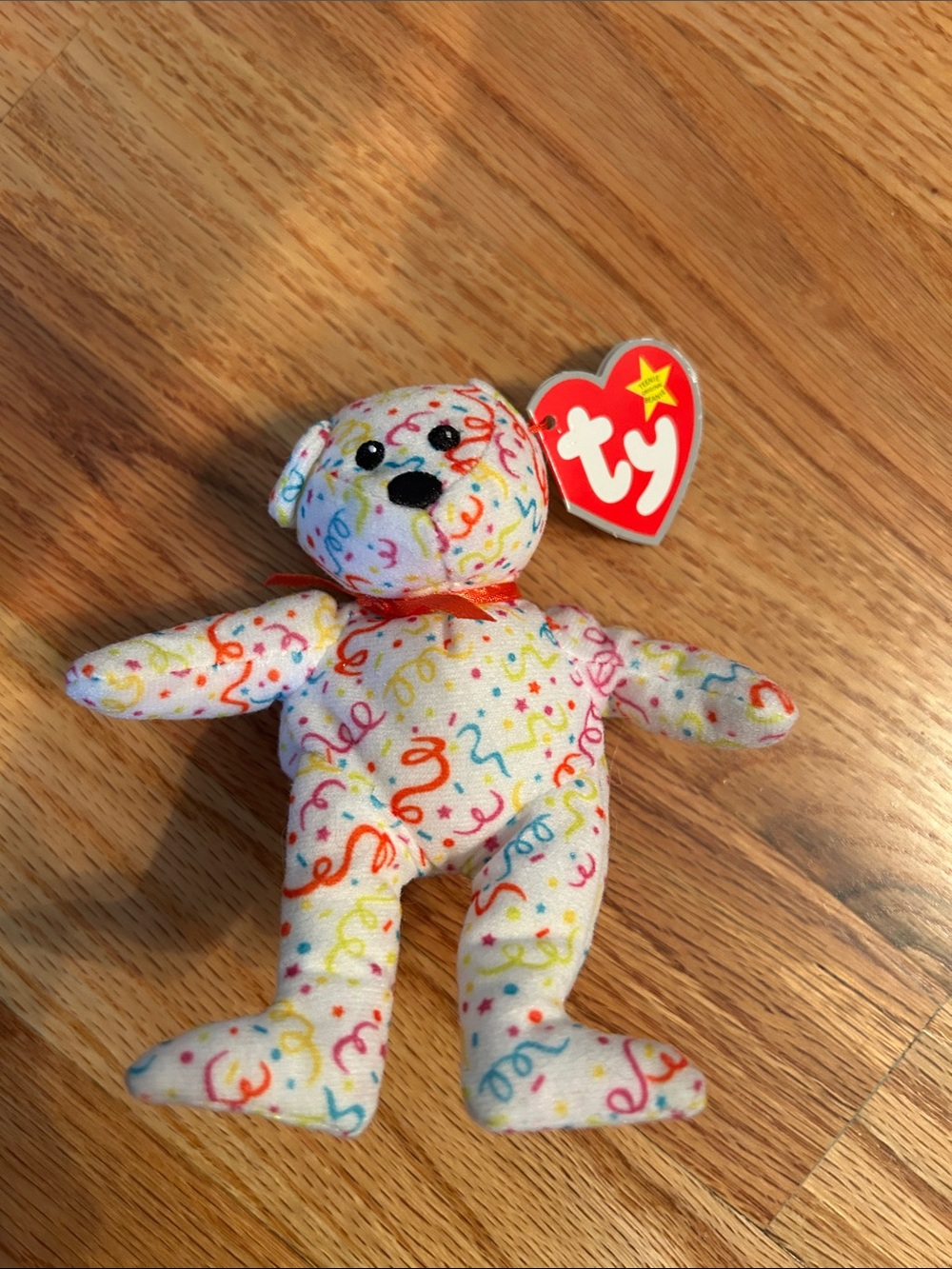Ty Confetti Bear Plush - McDonald’s Happy meal